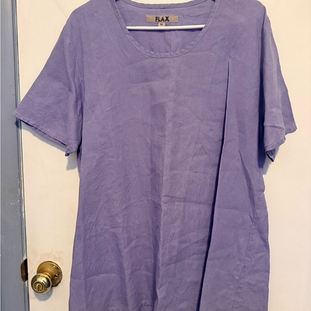 FLAX Jeanne Engelhart Linen Top